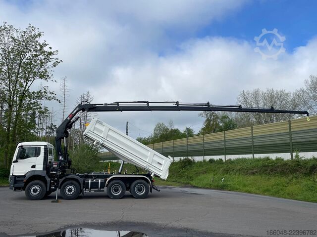 Ανατρεπόμενο όχημα με γερανό MAN TGS 41.480 TGS 41.480 8x4/Euro6e Euromix Kipper...