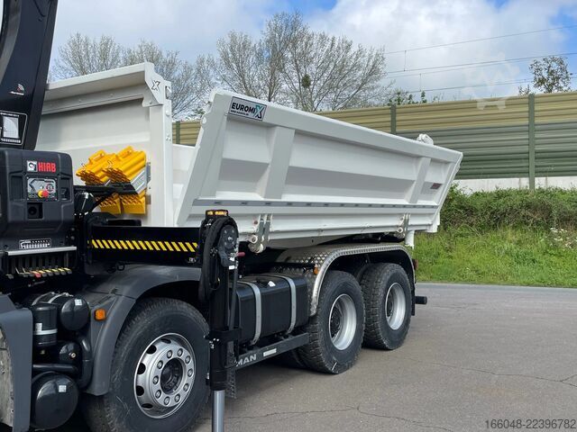 Kipper met kraan MAN TGS 41.480 TGS 41.480 8x4/Euro6e Euromix Kipper...