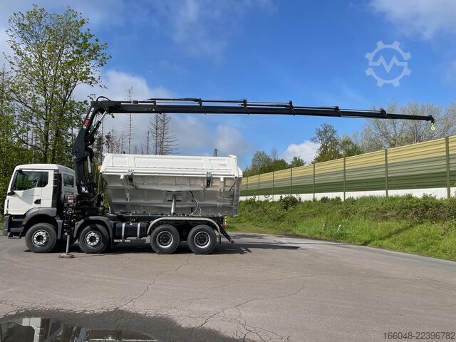 Kipper met kraan MAN TGS 41.480 TGS 41.480 8x4/Euro6e Euromix Kipper...