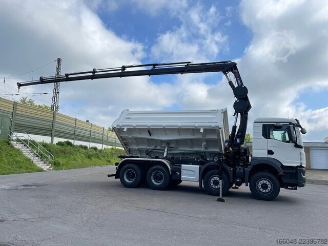 Kipper met kraan MAN TGS 41.480 TGS 41.480 8x4/Euro6e Euromix Kipper...