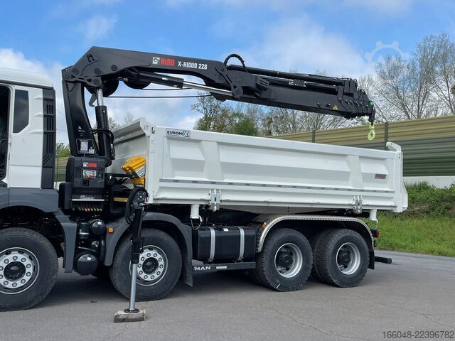 Kipper met kraan MAN TGS 41.480 TGS 41.480 8x4/Euro6e Euromix Kipper...
