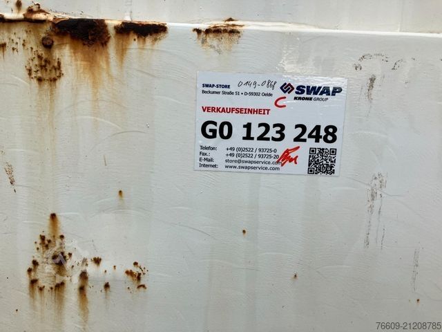 Swap body trailer KRONE Wechselbrücke Koffer