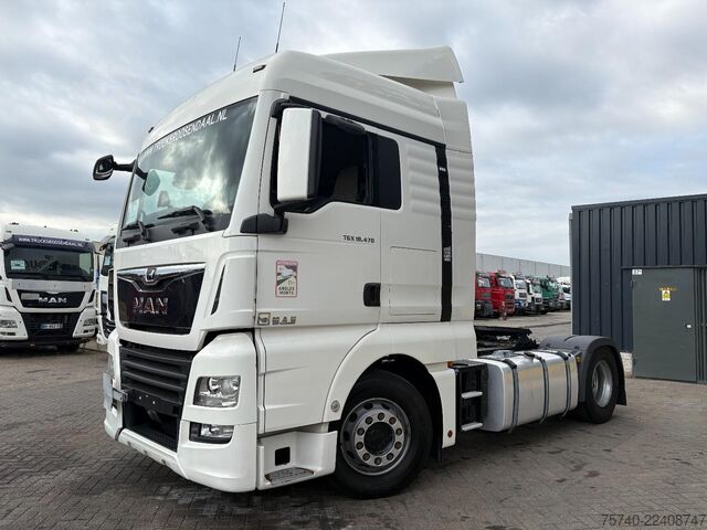Standaard trekker MAN TGX 18.470 + EURO 6 + STAND AIRCO + DUBBELE TANK