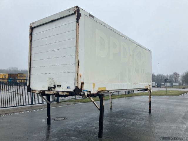 Swap body trailer KRONE Wechselbrücke Koffer