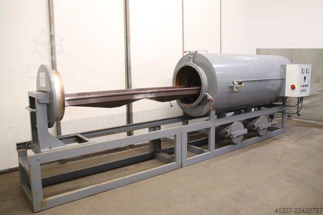 Vákuum-pirolízis tisztítókemence unbekannt Innenraum Ø 600x 2480 mm