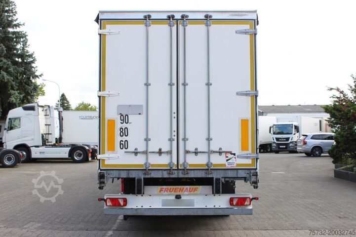 Anhänger mit Pritsche & Plane Fruehauf Fruehauf 2-Achser SAF Edscha Alu Bordwände
