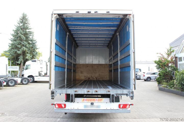 Anhänger mit Pritsche & Plane Fruehauf Fruehauf 2-Achser SAF Edscha Alu Bordwände