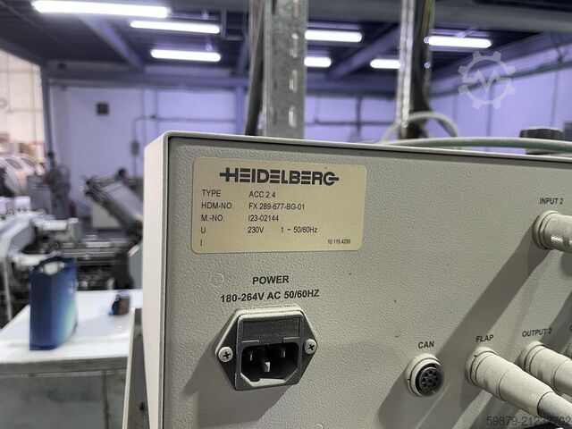 Heidelberg-Stahlfolder folding machine KD 78/4KLL (2001) Heidelberg-Stahlfolder KD 78/4KLL