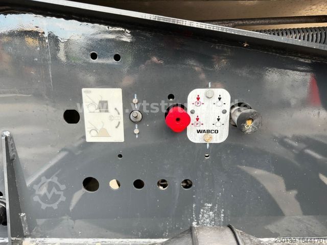 Kipper Auflieger MEILLER KISA 3 Stahlkippmulde m. Liftachse Rollplane