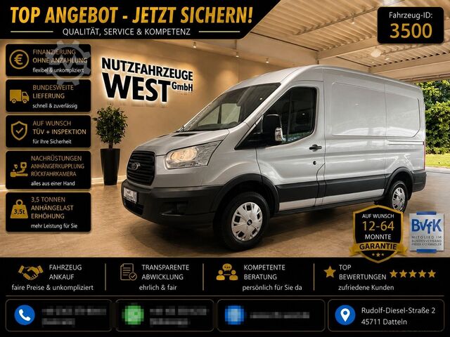 Furgone a tetto alto FORD Transit Hoch+Lang*L2-H2*Trend*Garantie*155Ps*