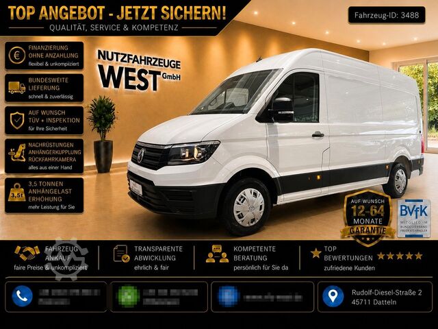 Furgone a tetto alto VOLKSWAGEN Crafter TDI Hoch+Lang*L2-H2*AHK*Klima*Garantie*