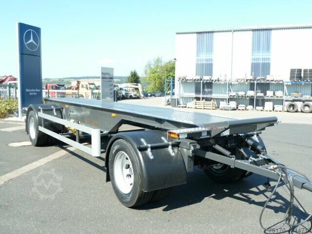 Rimorchio portatronchi Ebert KHA 18 Kurzholz-Anhänger NEU