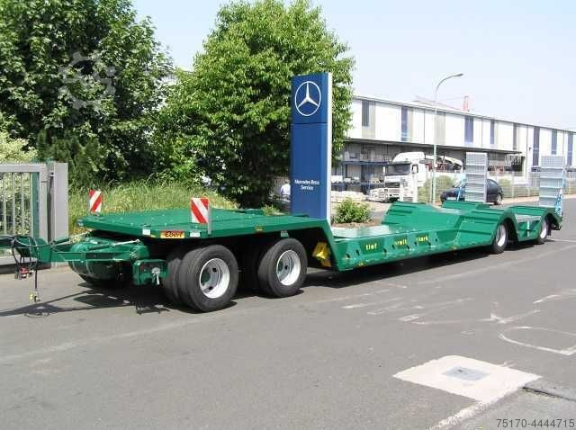 Remolque de plataforma baja Ebert TL 40 ST Spezialtieflader