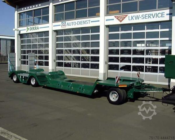 Nízkoložný přívěs Ebert TL 30 ST Spezialtieflader