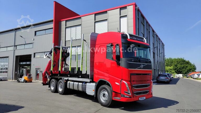 Houthouder Volvo FH 540 6x4 BL  Kurzholz-LKW Kran nach Wahl