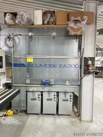 Extraction system including piping Höcker Polytechnik Vacumobil EA 300