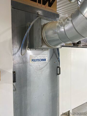 Extraction system including piping Höcker Polytechnik Vacumobil EA 300