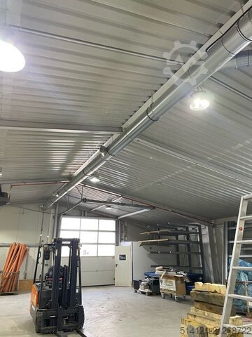 Extraction system including piping Höcker Polytechnik Vacumobil EA 300