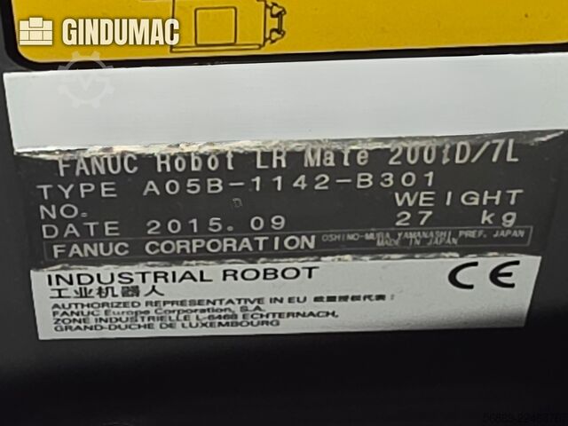 FANUC LR Mate 200iD/7L på Bosch APAS assistant i6 FANUC LR Mate 200iD/7L auf Bosch APAS assistant i6