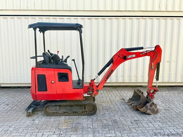 Minigraafmachine JCB 15C-1 / 2018 BJ / 3 x Löffel