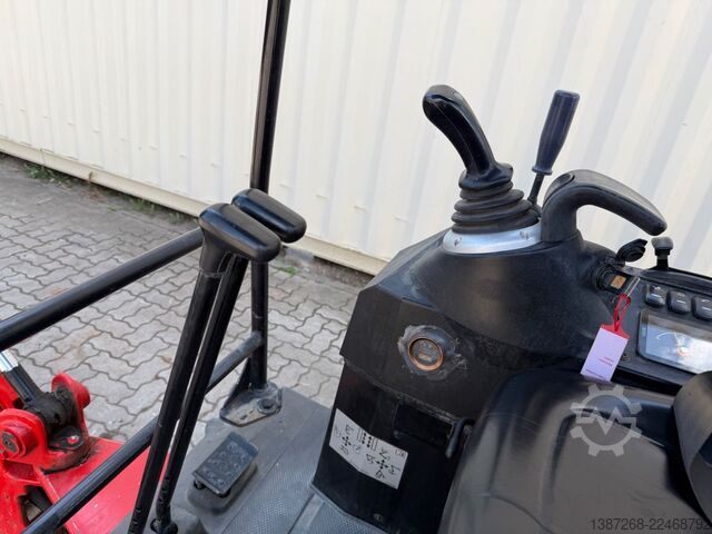 Minigraafmachine JCB 15C-1 / 2018 BJ / 3 x Löffel