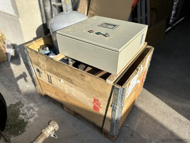 Verwarmingsinstallatie, houtsnipperverwarming HDG Compact 15–50 kW + Raumaustragung