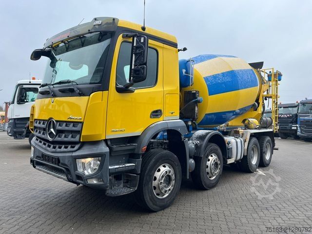Betonmixer vrachtwagen MERCEDES-BENZ Arocs 3240 B 8x4 Betonmischer AP Achsen