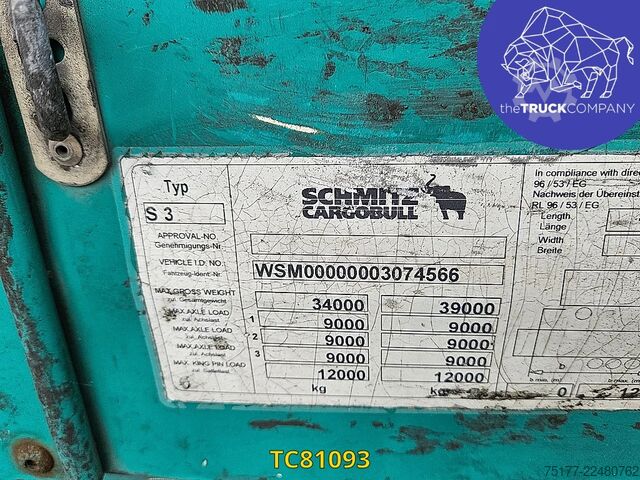 Schiebeplanen Schmitz Cargobull 