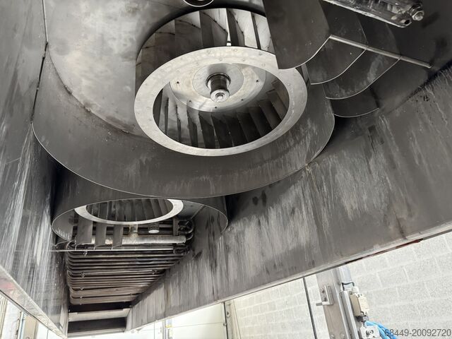 Vleesverwerkingsmachine Meyn Hete-lucht-tunnel, Type HAF 600/8000