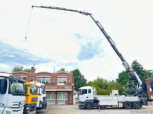 Γερανός τοποθετημένος σε φορτηγό SCANIA R410+Fassi F545 Kran 6+6 Aus.+JIB + Seilwinde
