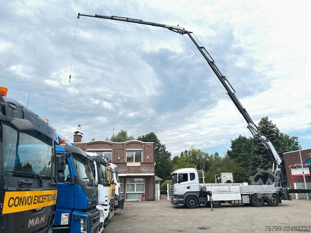 Γερανός τοποθετημένος σε φορτηγό SCANIA R410+Fassi F545 Kran 6+6 Aus.+JIB + Seilwinde
