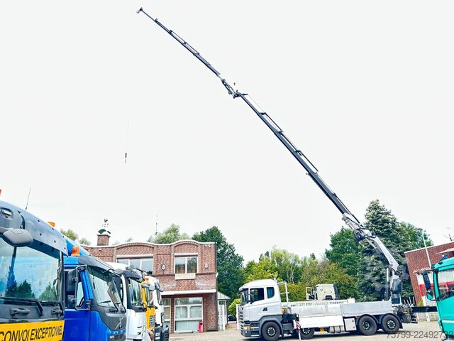 Γερανός τοποθετημένος σε φορτηγό SCANIA R410+Fassi F545 Kran 6+6 Aus.+JIB + Seilwinde