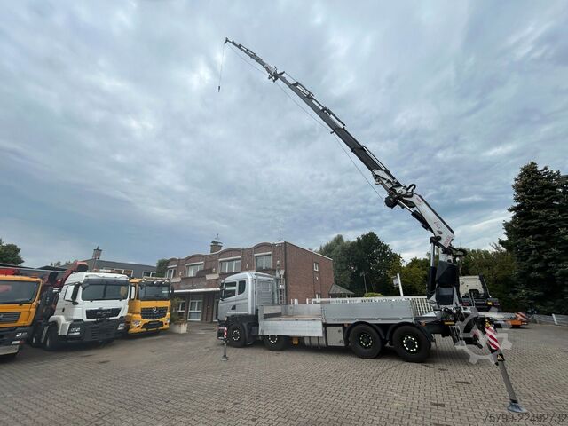 Γερανός τοποθετημένος σε φορτηγό SCANIA R410+Fassi F545 Kran 6+6 Aus.+JIB + Seilwinde