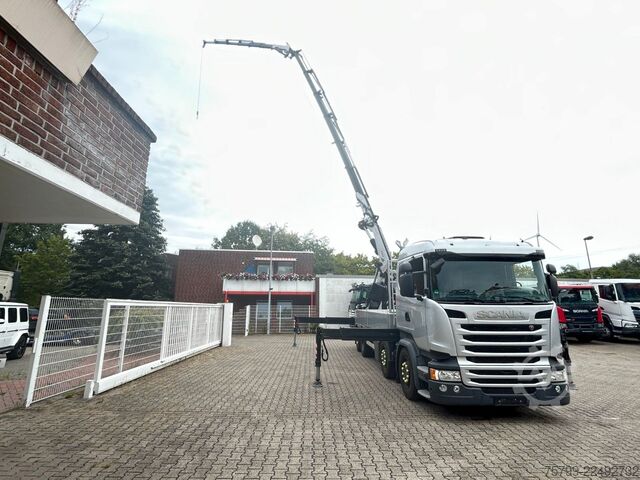 Γερανός τοποθετημένος σε φορτηγό SCANIA R410+Fassi F545 Kran 6+6 Aus.+JIB + Seilwinde