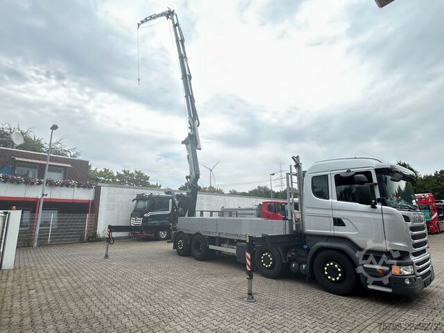Γερανός τοποθετημένος σε φορτηγό SCANIA R410+Fassi F545 Kran 6+6 Aus.+JIB + Seilwinde