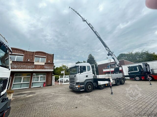 Γερανός τοποθετημένος σε φορτηγό SCANIA R410+Fassi F545 Kran 6+6 Aus.+JIB + Seilwinde