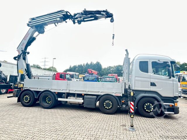 Γερανός τοποθετημένος σε φορτηγό SCANIA R410+Fassi F545 Kran 6+6 Aus.+JIB + Seilwinde