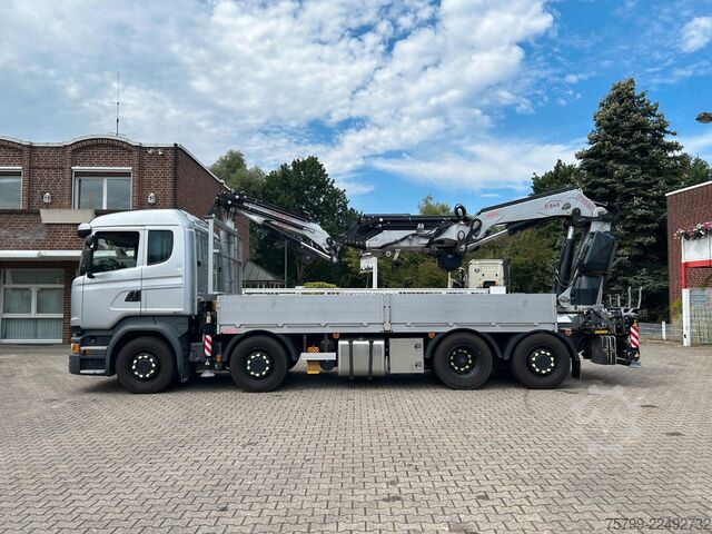 Γερανός τοποθετημένος σε φορτηγό SCANIA R410+Fassi F545 Kran 6+6 Aus.+JIB + Seilwinde