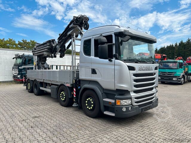 Γερανός τοποθετημένος σε φορτηγό SCANIA R410+Fassi F545 Kran 6+6 Aus.+JIB + Seilwinde