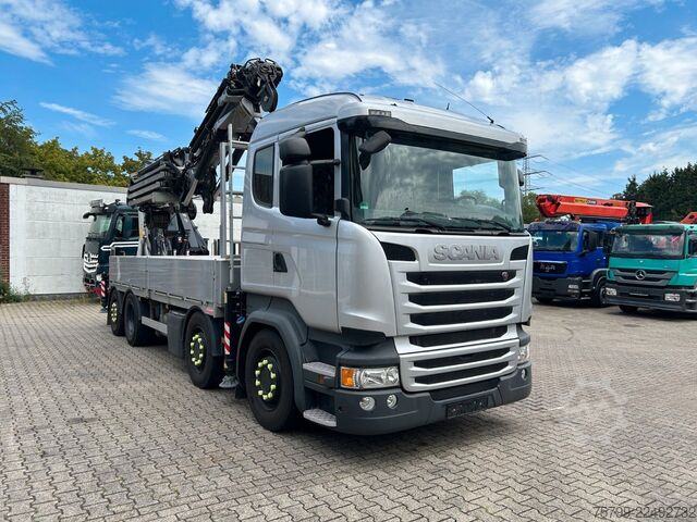 Γερανός τοποθετημένος σε φορτηγό SCANIA R410+Fassi F545 Kran 6+6 Aus.+JIB + Seilwinde