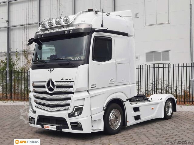 Volume trekker MERCEDES-BENZ 1853 LS ACTROS L Hubsattelkupplung Leder Alu