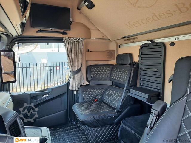 Volume trekker MERCEDES-BENZ 1853 LS ACTROS L Hubsattelkupplung Leder Alu