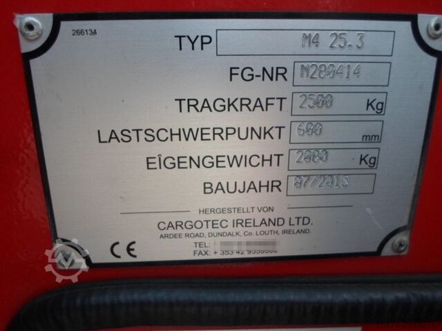 Empilhador MOFFETT M 4 25.3/ 880 Std. ALLRAD !!