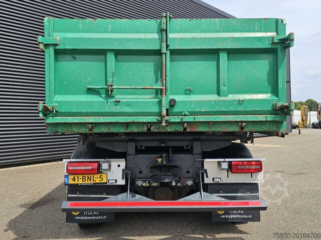 Kipper met kraan DAF TATRA T158/II 6X6 / HMF Z CRANE + 2 SIDE TIPPER