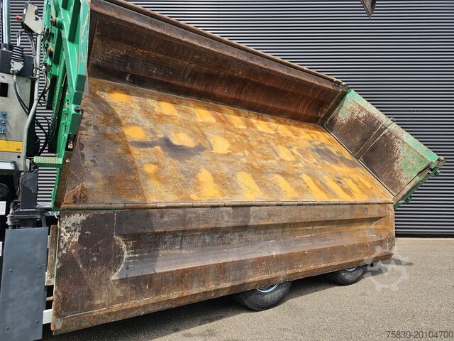 Kipper met kraan DAF TATRA 6X6 / T158/II  / 2 SIDE TIPPER - HMF Z CRANE