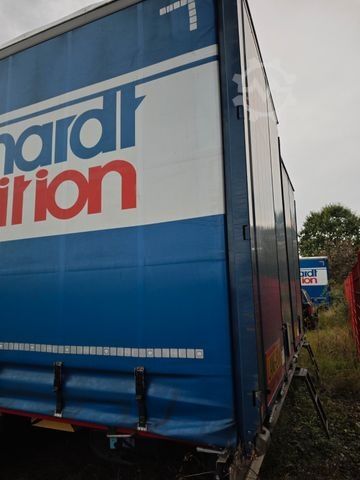 Open oplegger met zeil KRONE Mega Lang LKW SAF-Achsen Hubdach  Multilock