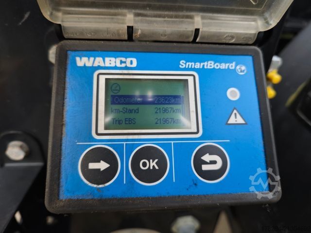 Auflieger KRONE ZZB18eLZ Dolly  Mega aktiv gelenkt Achse