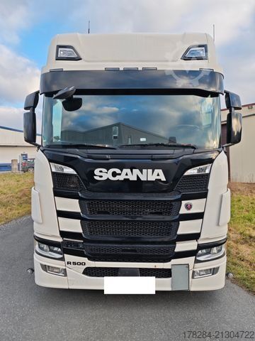 Felépítménycserélő teherautó SCANIA S500  MEGA Wechsel BDF Vollausstattung