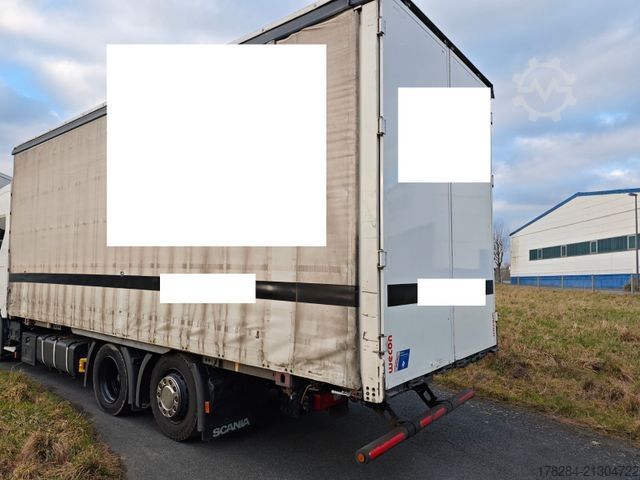 Felépítménycserélő teherautó SCANIA S500  MEGA Wechsel BDF Vollausstattung