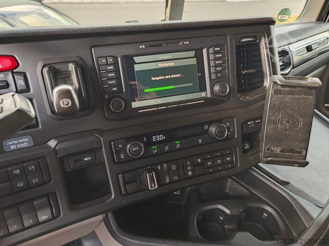 Felépítménycserélő teherautó SCANIA S500  MEGA Wechsel BDF Vollausstattung